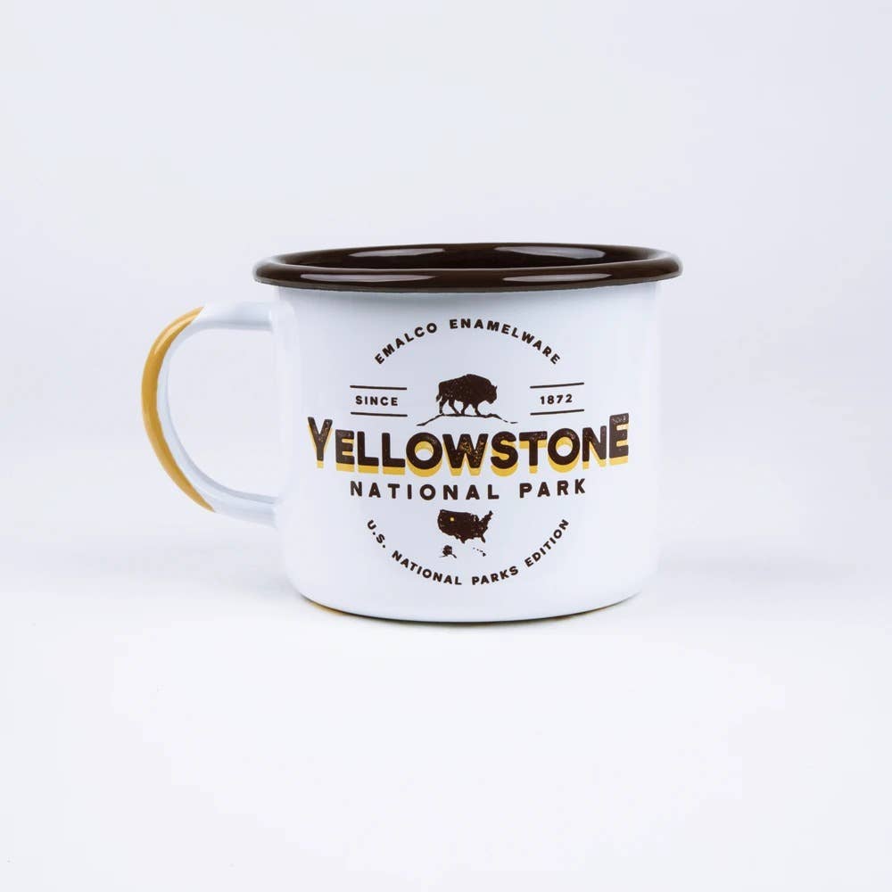 22 oz Yellowstone Camping Mug | U.S. NATIONAL PARKS
