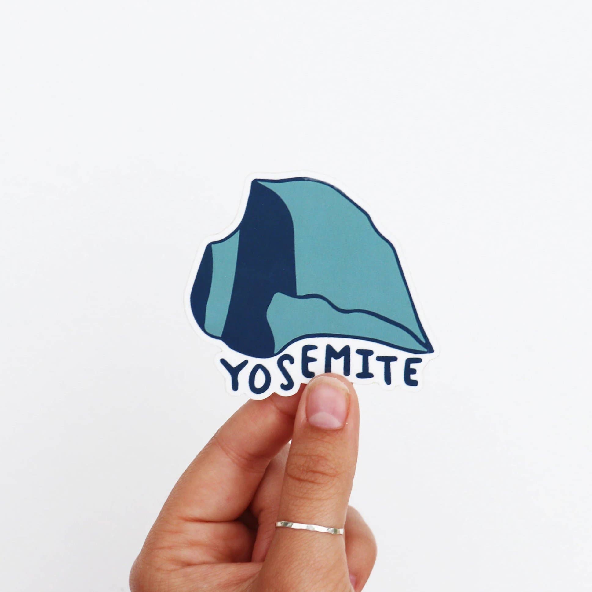 Yosemite Vinyl Sticker - Half Dome - National Park