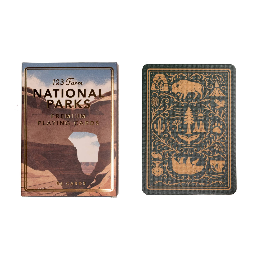 National Parks Illustrated Playing Cards Deck
