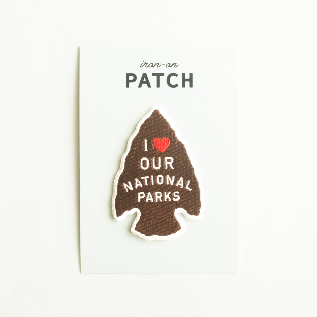 I Love Our National Parks Iron on Patch