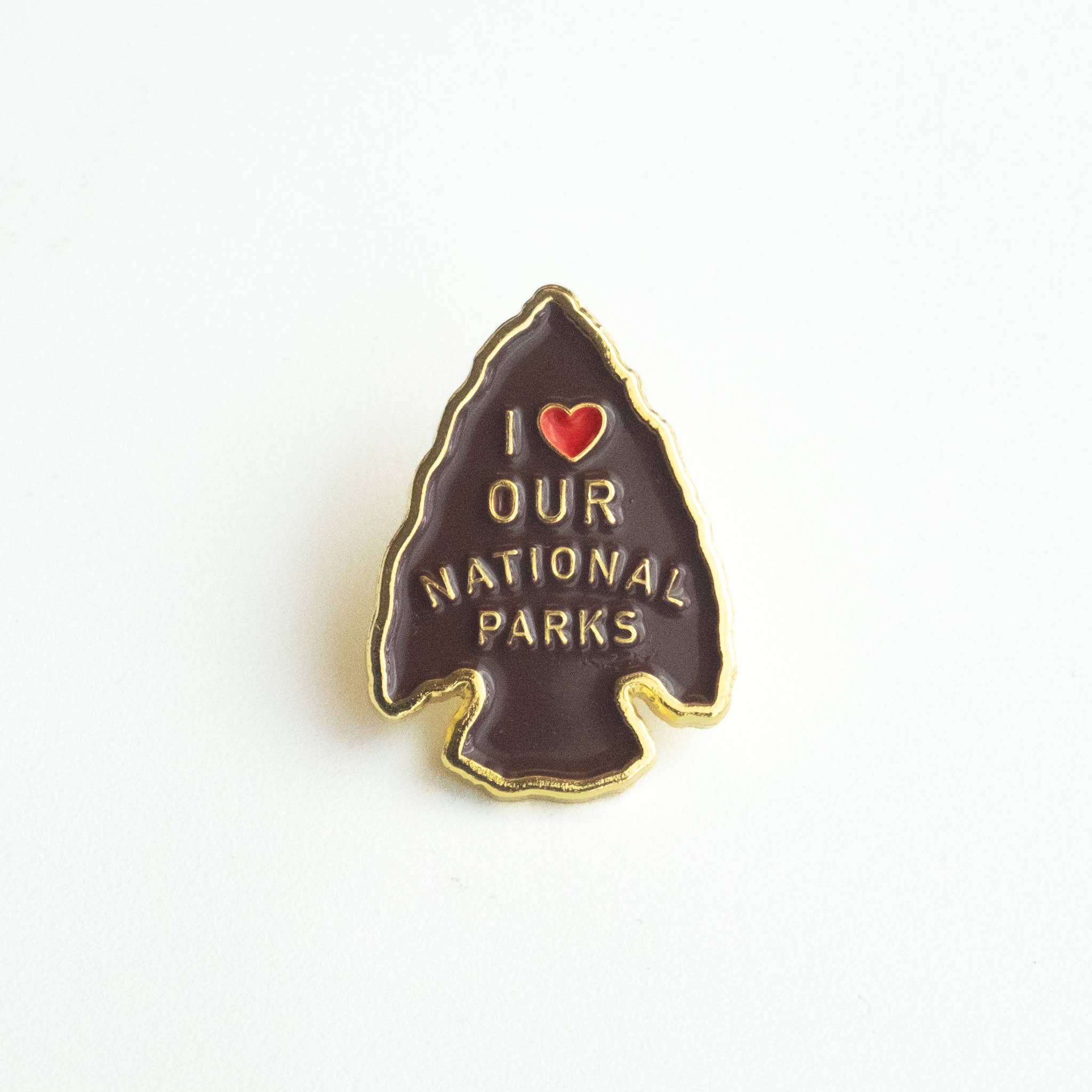 Enamel Pin - I Love Our National Parks - Arrowhead