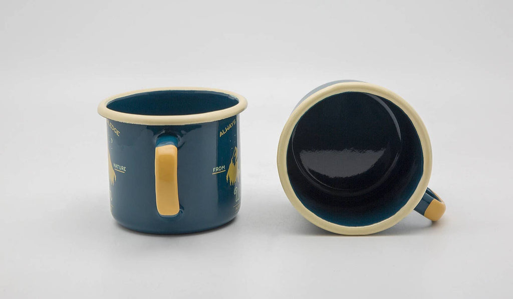 12 oz Teal Coffee Mug | WISDOM