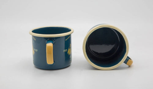 12 oz Teal Coffee Mug | WISDOM
