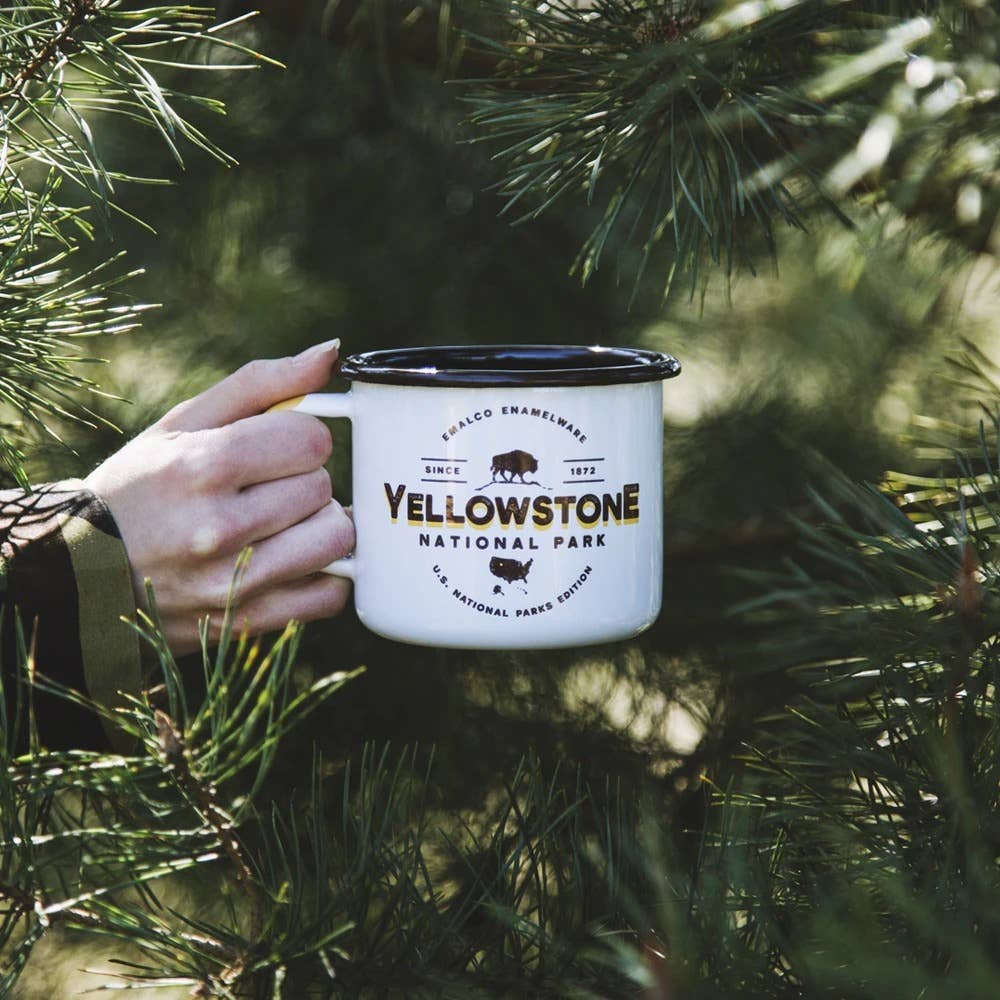 22 oz Yellowstone Camping Mug | U.S. NATIONAL PARKS