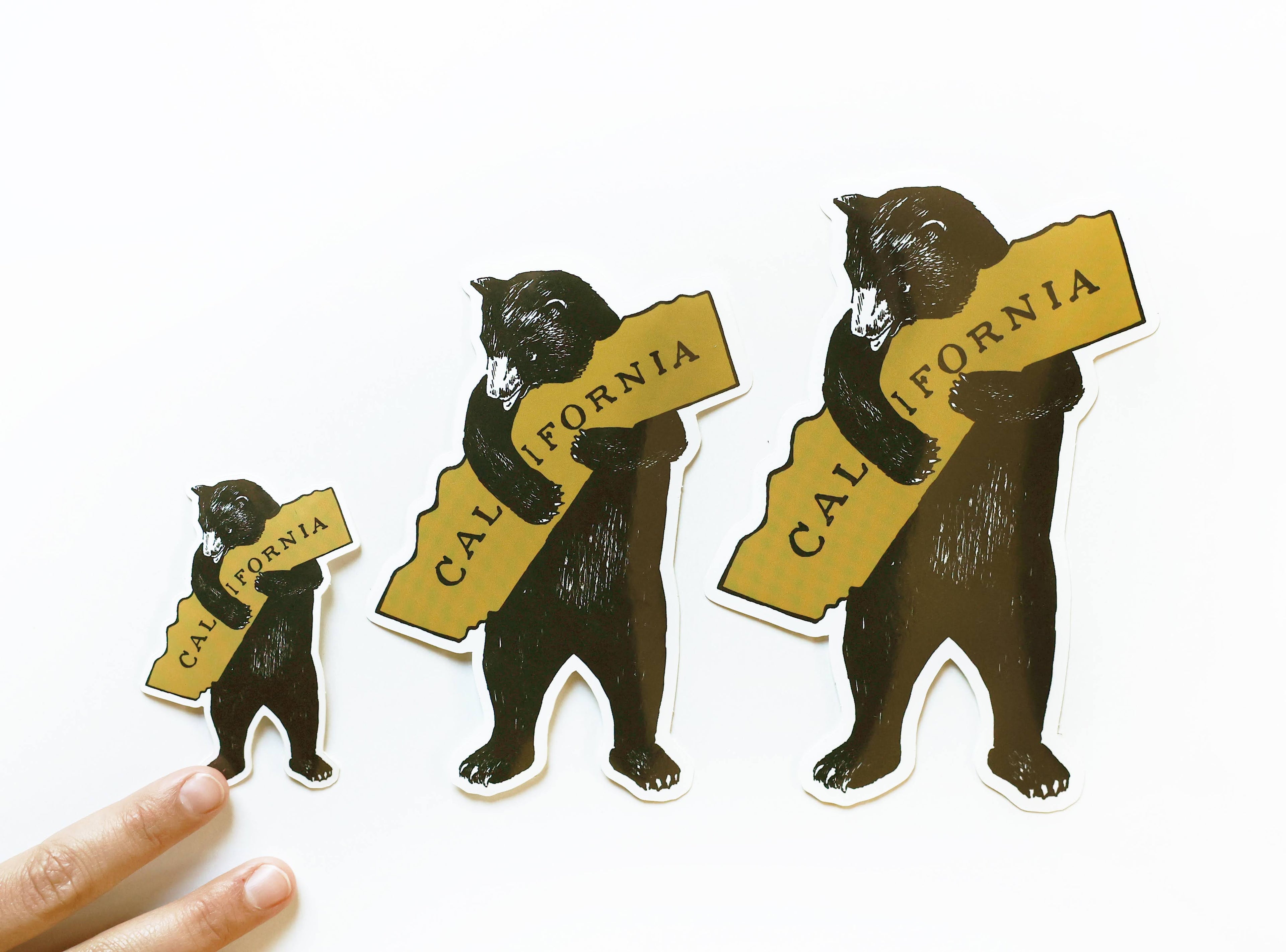I love California Bear Vinyl Sticker