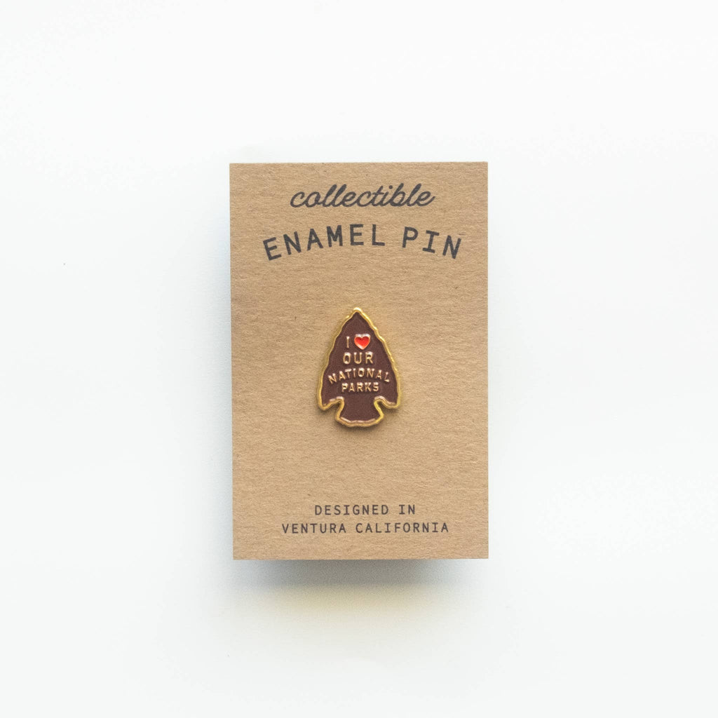 Enamel Pin - I Love Our National Parks - Arrowhead