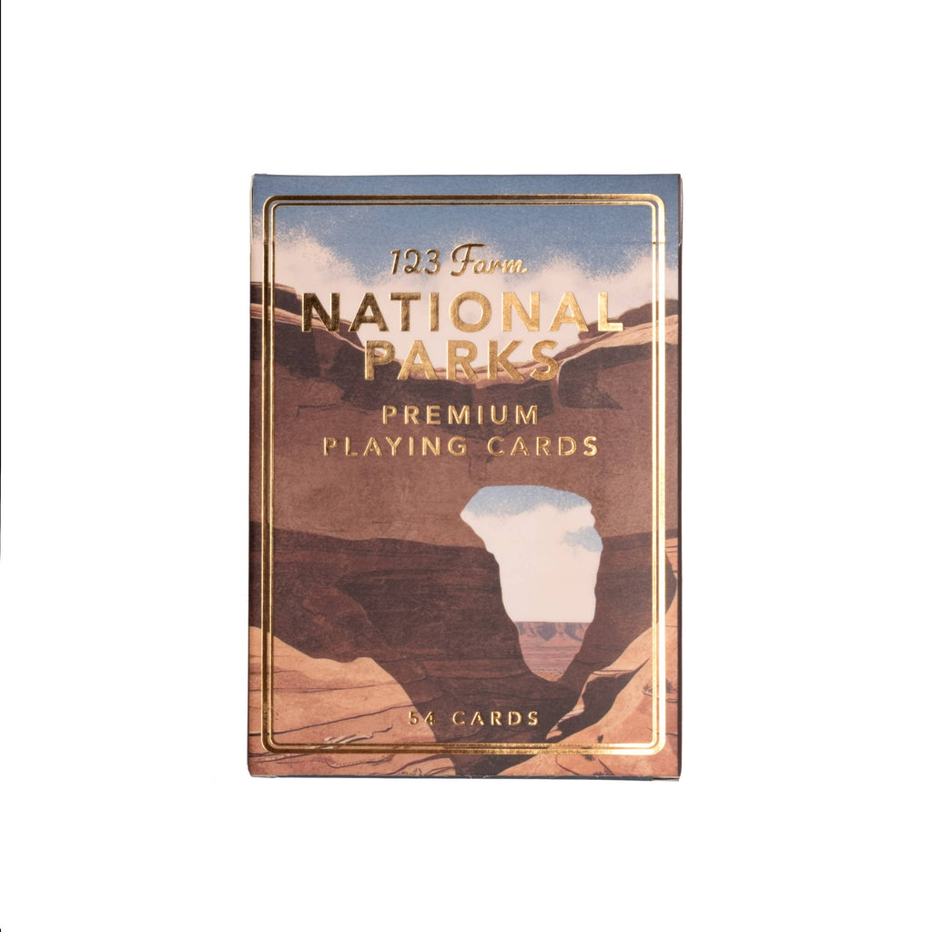 National Parks Illustrated Playing Cards Deck