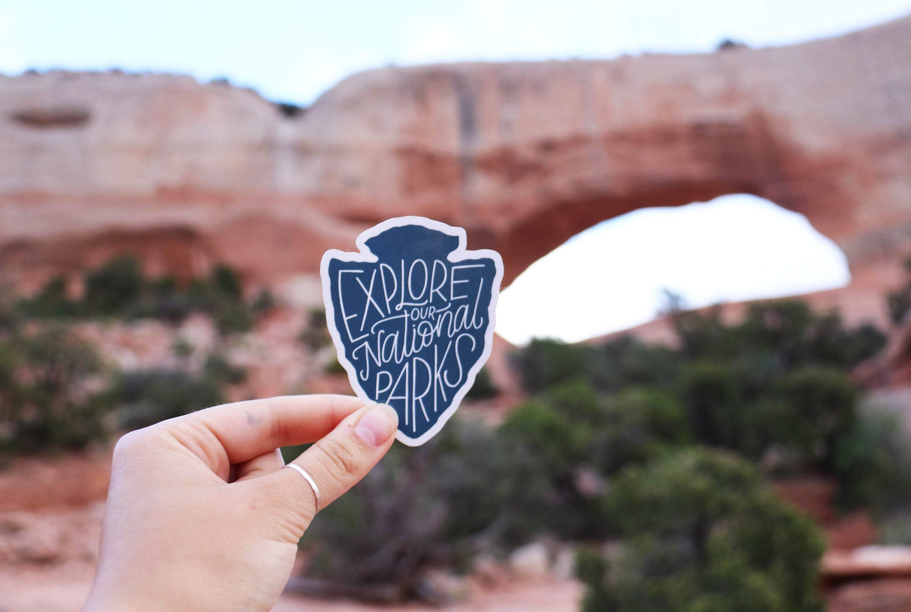 Explore our National Parks Vinyl Sticker