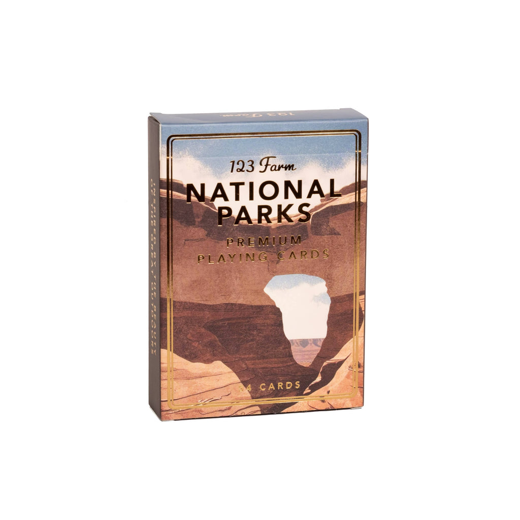 National Parks Illustrated Playing Cards Deck